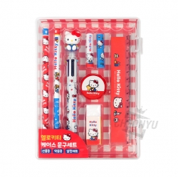 Sanrio Characters Stationery Set with Case – Hello Kitty