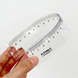 Flexible basic ruler set