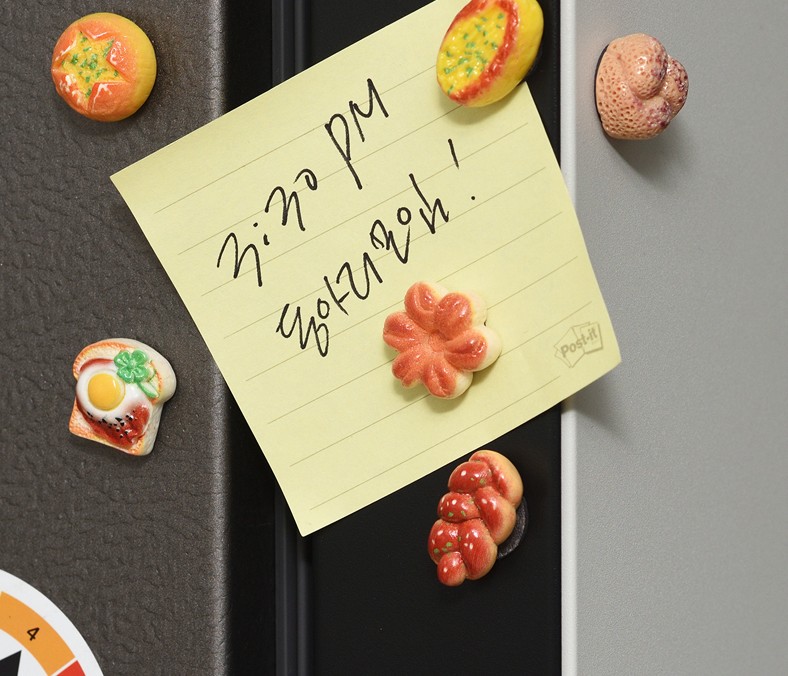 Baking Cooking Bread Object Refrigerator Front Door Magnet