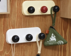 No hole adhesive wall hook hanger round ball hanger storage arrangement