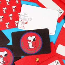 PEANUTS SNOOPY  75th Anniversary Mini Letter Set
