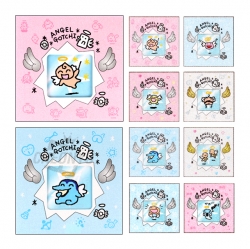 Angel Tamagotchi Square Memo