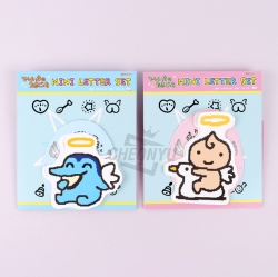 Angel Tamagotchi Die-cut Mini Letter