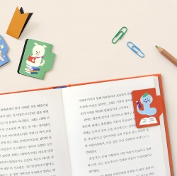 12 Animal Index Magnetic Bookmarks