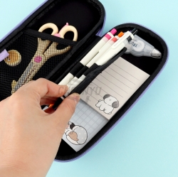 Long-tailed tit 3D EVA pencil case, Random