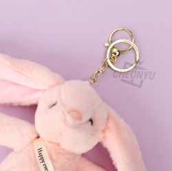 Bunny Plush Keyring for Bags, Random 