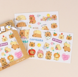 Capybara Resemble Sticker, Random