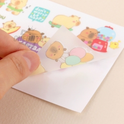 Capybara Resemble Sticker, Random