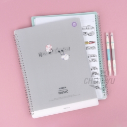 Long-tailed tit  Music Paper File, 40page, Random