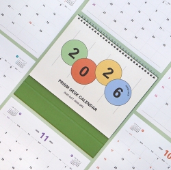 2026 PRISM DESK CALENDAR