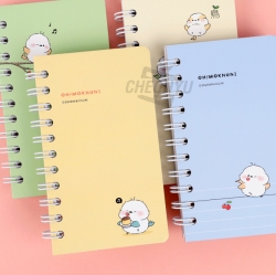 Long-tailed tit Wirebound Notebook,Random