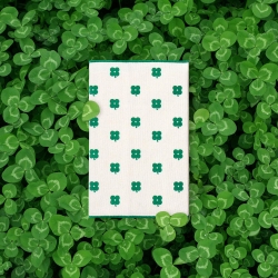 clover canvas bookcover
