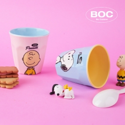 Snoopy Two-Tone Color Melamine Water Cup