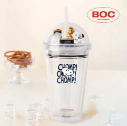 Snoopy figure dome tumbler