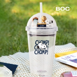 Snoopy figure dome tumbler