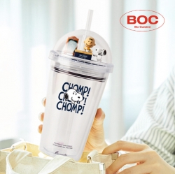 Snoopy figure dome tumbler