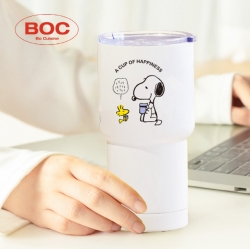 Charlie Brown Double-Vacuum Stainless Steel Large Capacity Tumbler 600 ml