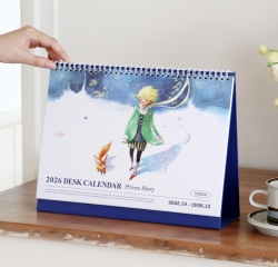 2026 Prince Story A4 Desk Calendar