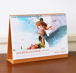 2026 Anne Story A4 Desk Calendar