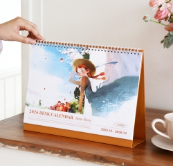 2026 Anne Story A4 Desk Calendar