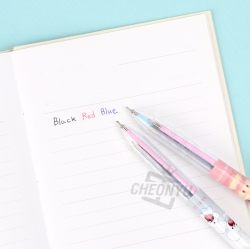 POKEMON mascot 3-Color Ink Ballpoint Pens, Set of 30