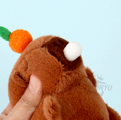 Bubble Gum Capybara Plush Keyring, Random 