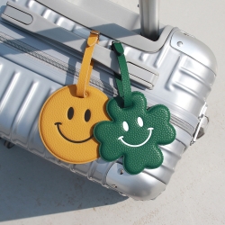 Smile Belted Name Tag