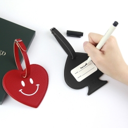 Smile Belted Name Tag