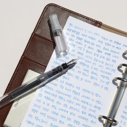 [A6] satin layer book refill paper Oldmil - Blank note