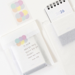 desk calendar tiny 2ea 2026