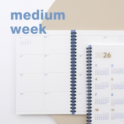 2nd planner medium weekly 2026