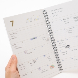 2nd planner medium monthly 2026