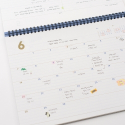 2nd planner A4 wide weekly 2026