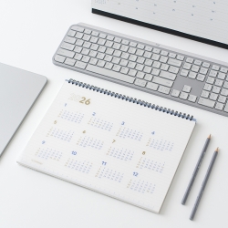 2nd planner A4 wide monthly 2026