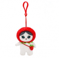Mofusand Fruits Costume Keychain 9cm