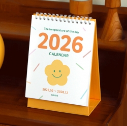 The temperature of the day 2026 Desk Calendar