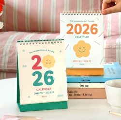 The temperature of the day 2026 Desk Calendar
