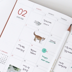 2026 PRISM A5 MONTHLY DIARY