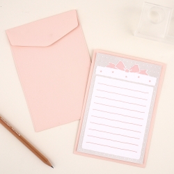 From the Heart letterpress message card