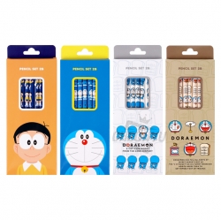 Doraemon 5-Pencil Set, Random