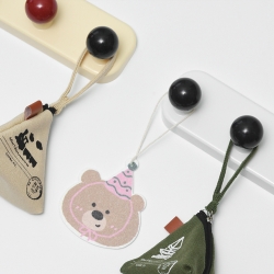 No hole adhesive wall hook hanger round ball hanger storage arrangement