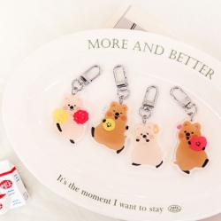 Kiki Quokka Acrylic Key Ring