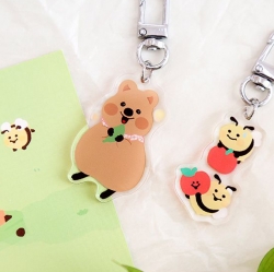Kiki Quokka Acrylic Key Ring