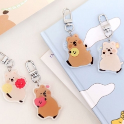 Kiki Quokka Acrylic Key Ring