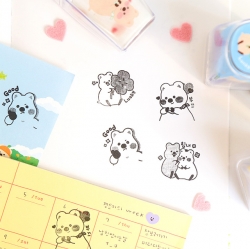 Kiki Quokka Square Stamp