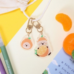 Kiki Quokka Jeju Hallabong Acrylic Key Ring