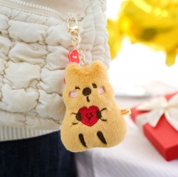 Kiki quokka I love you heart key ring