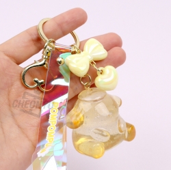 Sanrio Characters Transparent Figure Keyring