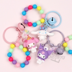 Sanrio Characters Color Bell Figure Keyring