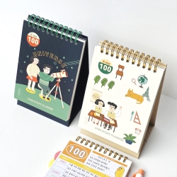 a 100-day planner